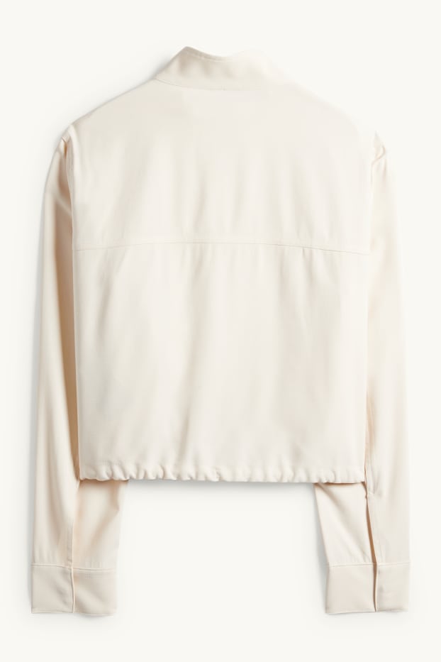 Damen - Jacke - hellbeige