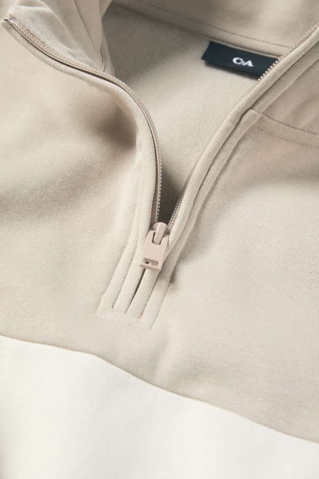 Herren - Sweatshirt - hellbeige