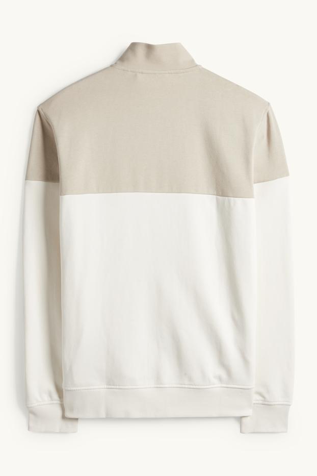 Herren - Sweatshirt - hellbeige