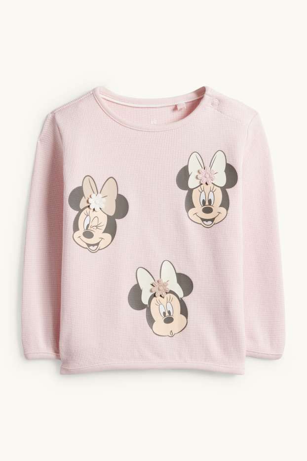 Bébés filles - Minnie Mouse - ensemble bébé crocheté - 2 pièces - rose