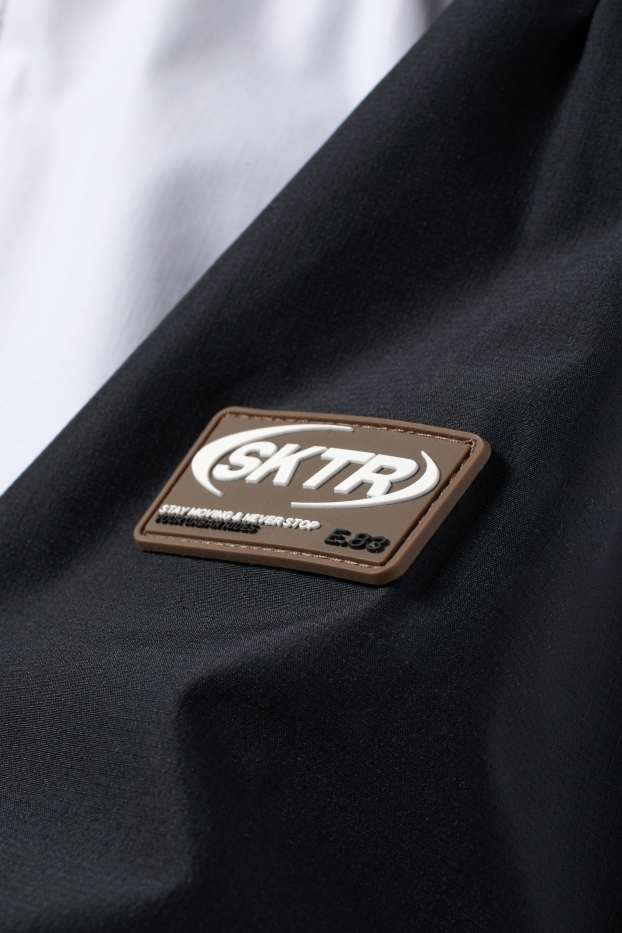 Nen - Jaqueta amb caputxa - marró / blanc trencat