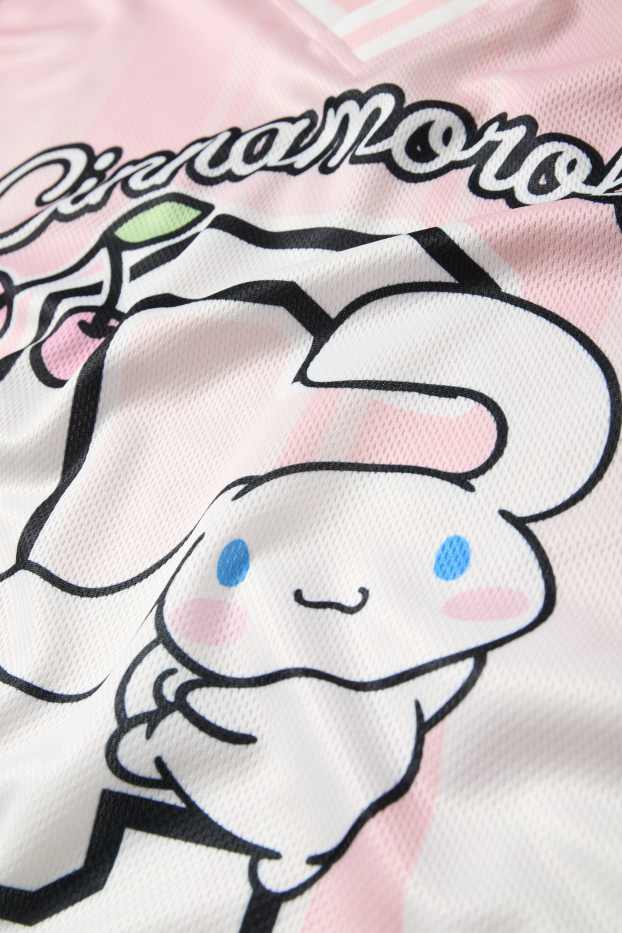 Nena - Cinnamoroll - samarreta de màniga curta - de ratlles - rosa