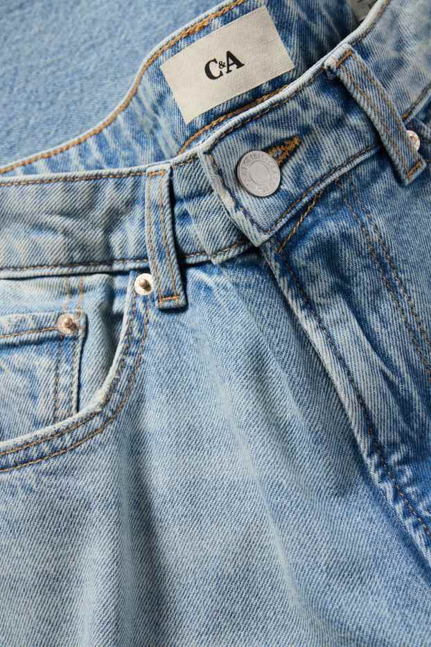 Femmes - Baggy jean - mid waist - jean bleu clair