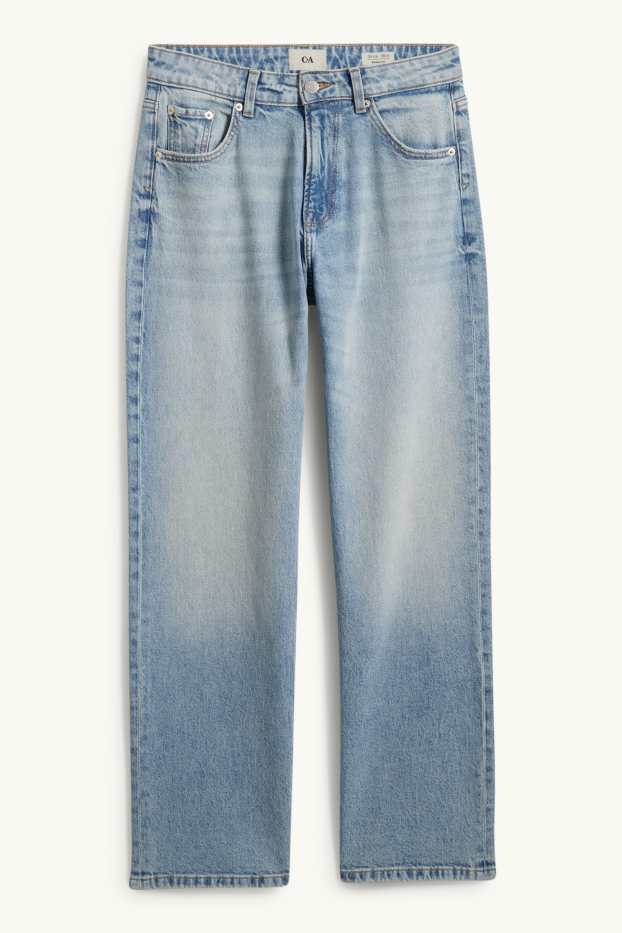 Femmes - Baggy jean - mid waist - jean bleu clair