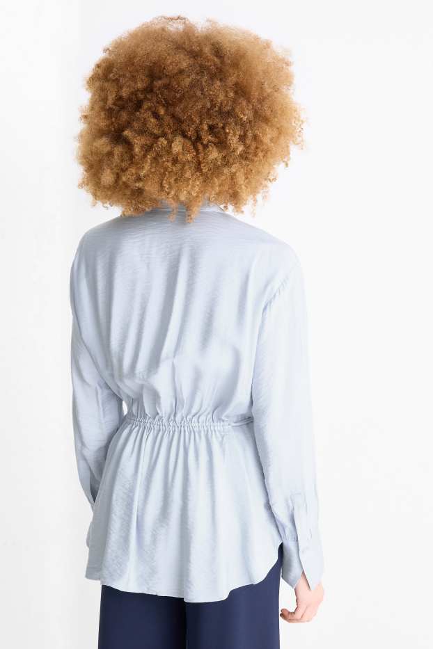 Femmes - Chemisier - bleu clair