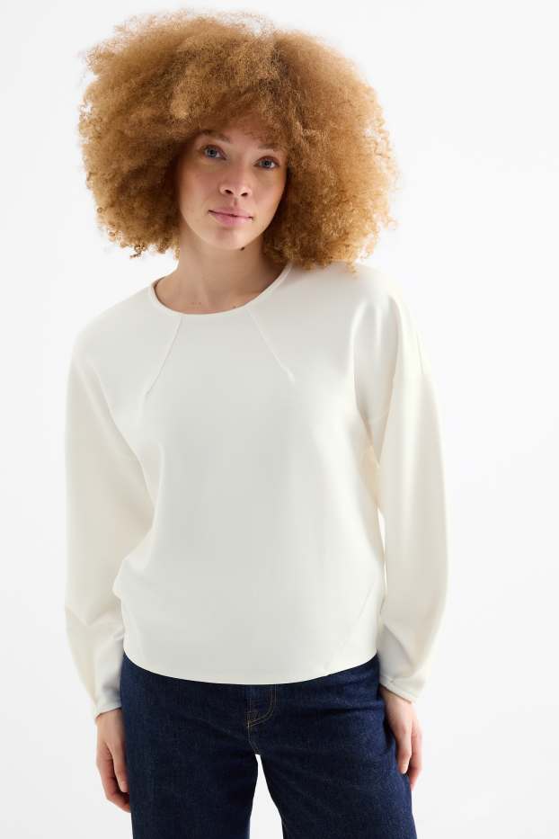 Women - Sweatshirt - white