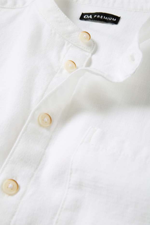 Kinderen: jongens - Overhemd - wit