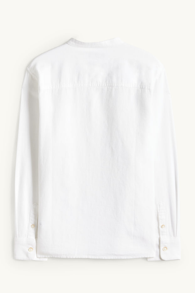 Kinderen: jongens - Overhemd - wit