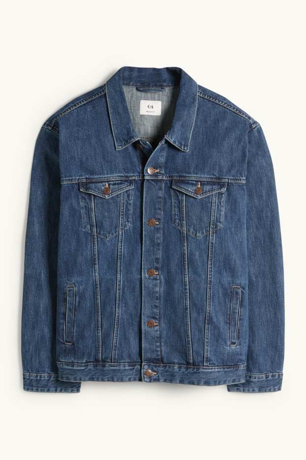 Bărbați - Jachetă din denim - denim-albastru