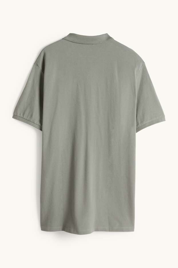 Men - Polo shirt - dark green