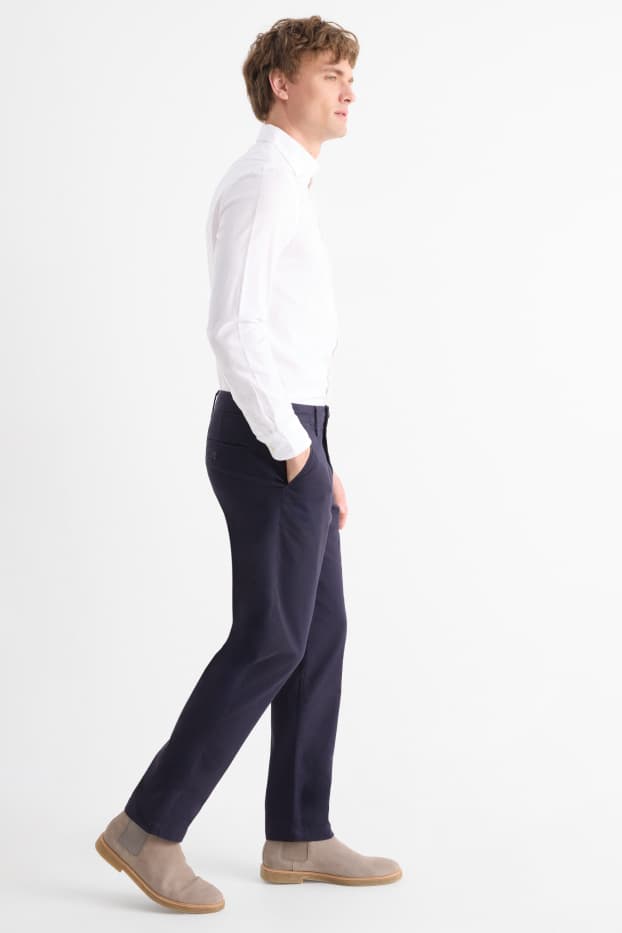 Herren - Chino - Regular Fit - dunkelblau