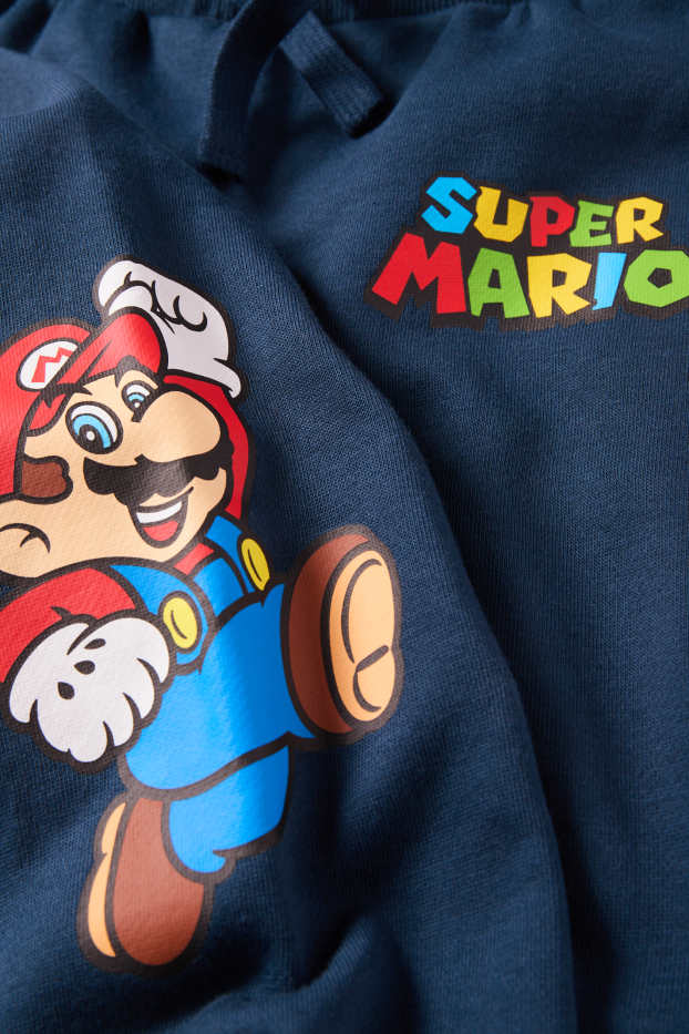Bambini - Super Mario - pantaloni sportivi - blu scuro
