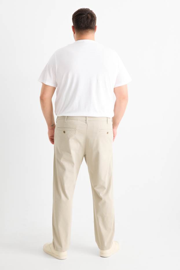 Bărbați - Chino - regular fit - bej deschis