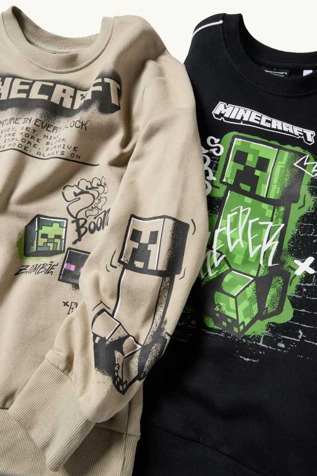 Children Boys - Multipack of 2 - Minecraft - sweatshirt - black