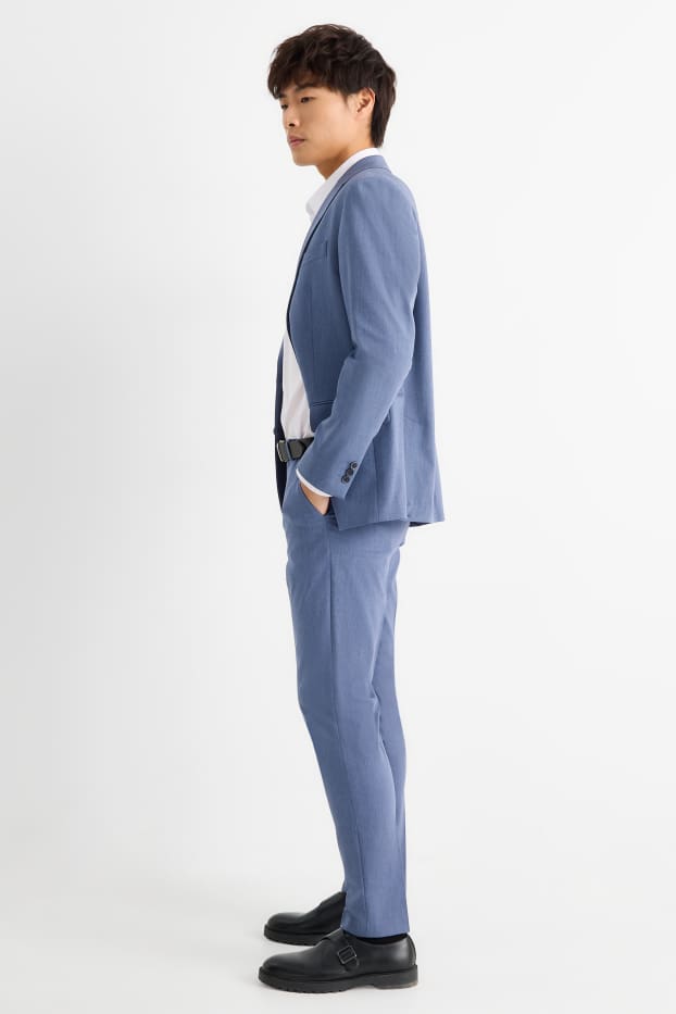 Home - Pantalons combinables - slim fit - Flex - blau