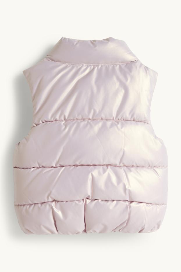 Enfants filles - Doudoune sans manches - brillante - rose