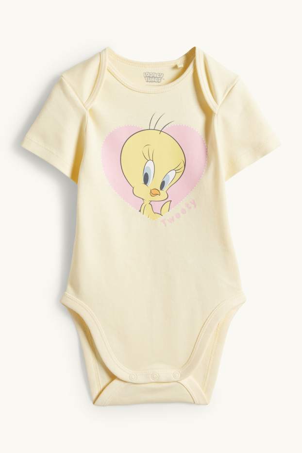 Bébés filles - Titi - body bébé - jaune clair