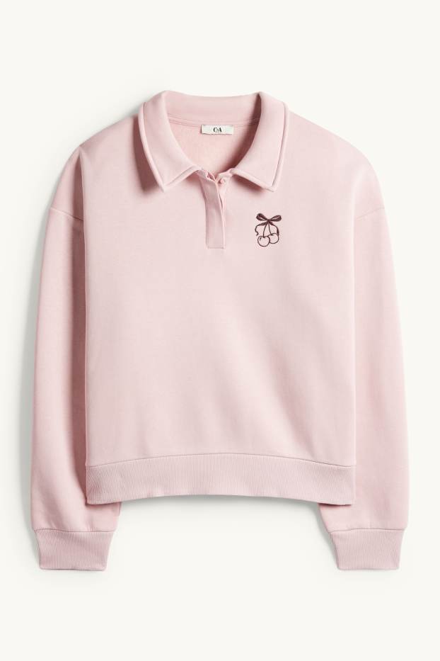 Dames - Sweatshirt - roze