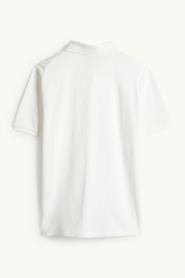 Děti - chlapci - Polokošile - bílá