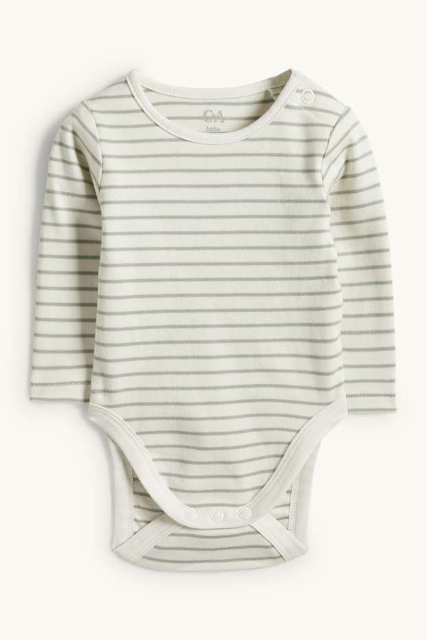 Miminka - chlapci - Outfit pro miminka - 2dílný - zelená