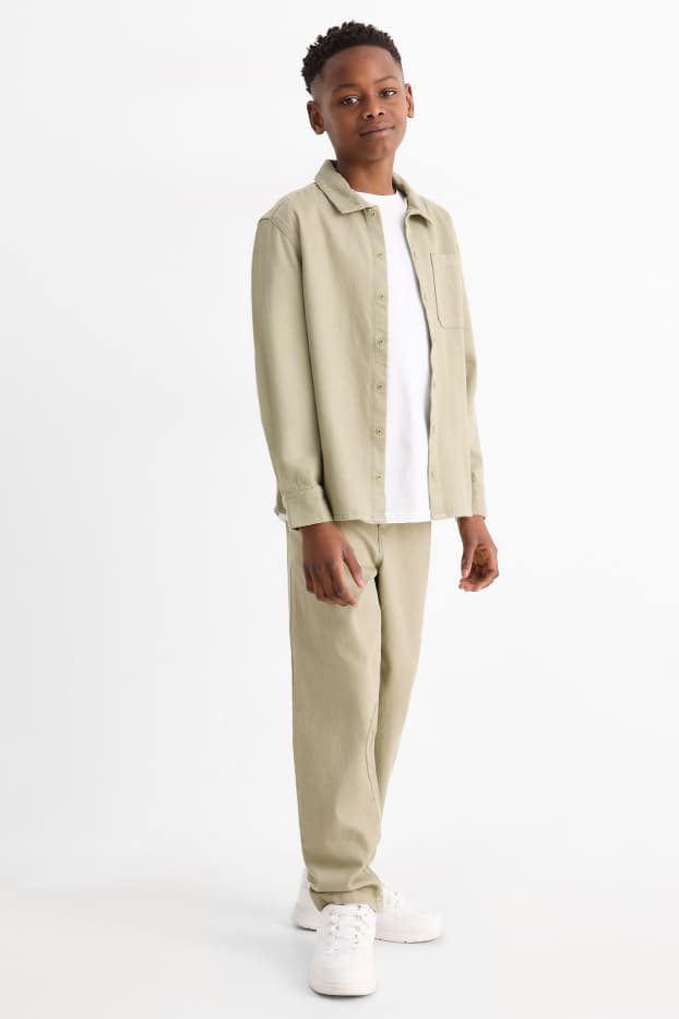 Copii - Băieți - Pantaloni - kaki