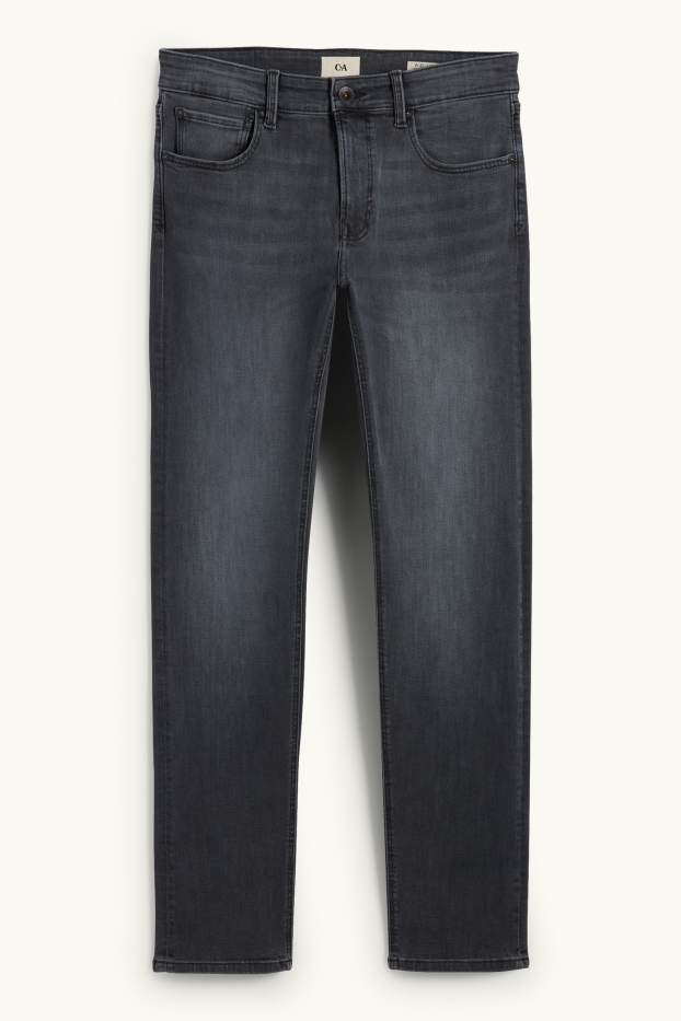 Herren - Slim Jeans - LYCRA® - dunkelgrau