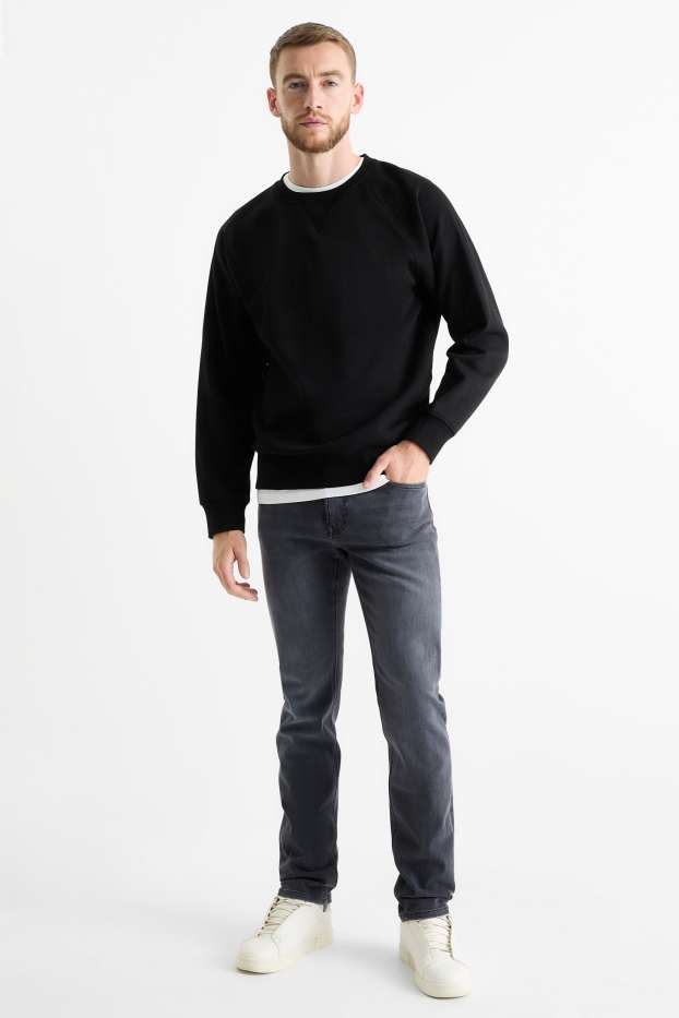 Herren - Slim Jeans - LYCRA® - dunkelgrau