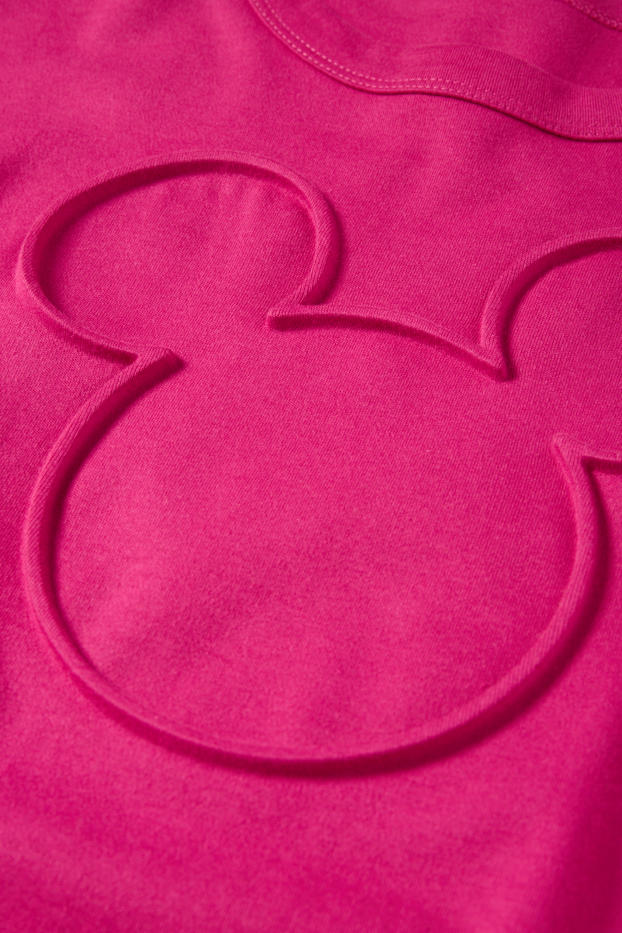Dona - Samarreta de mànigues curtes - oversized- Mickey Mouse - fúcsia