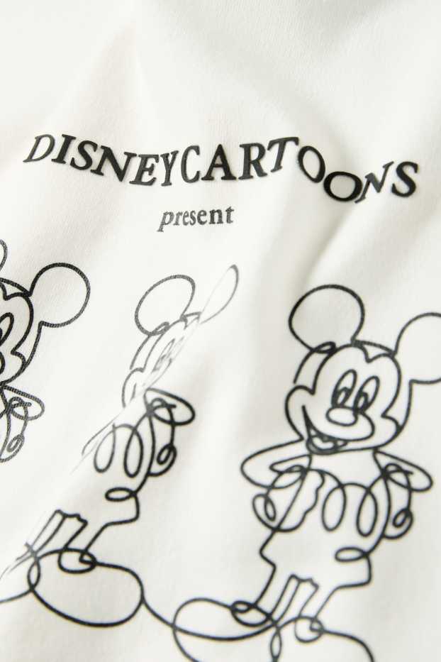 Femmes - T-shirt - Oversize - Mickey Mouse - blanc