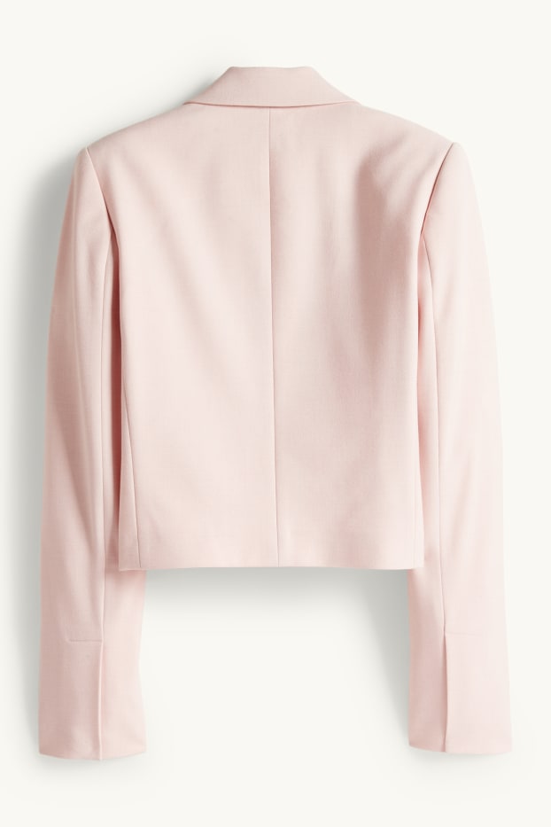 Dona - Blazer crop - entallat - rosa