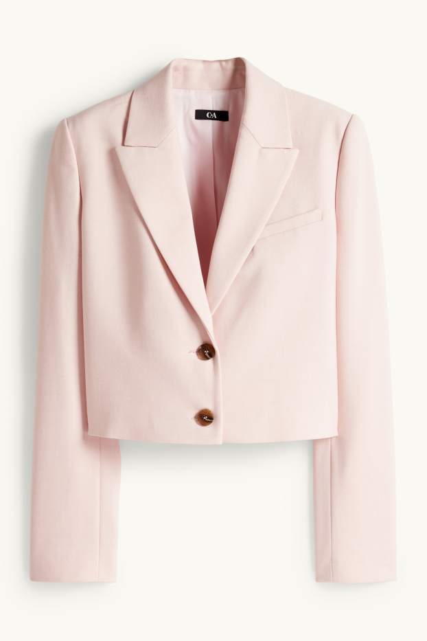 Dona - Blazer crop - entallat - rosa