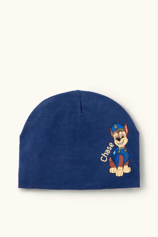 Niños - Patrulla Canina - Chase - gorro - azul oscuro