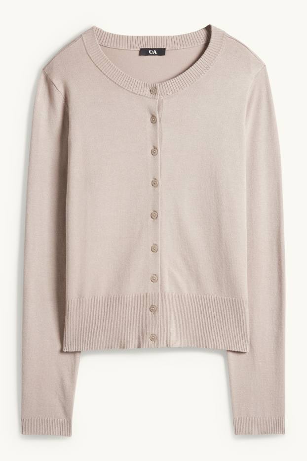 Dona - Jaqueta de punt - beix