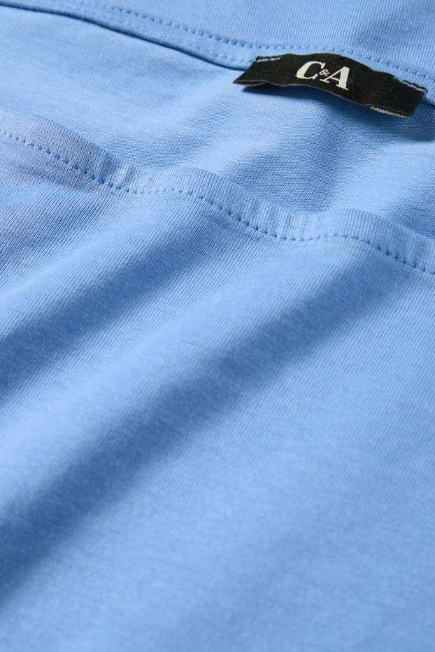 Damen - Langarmshirt - Regular Fit - blau