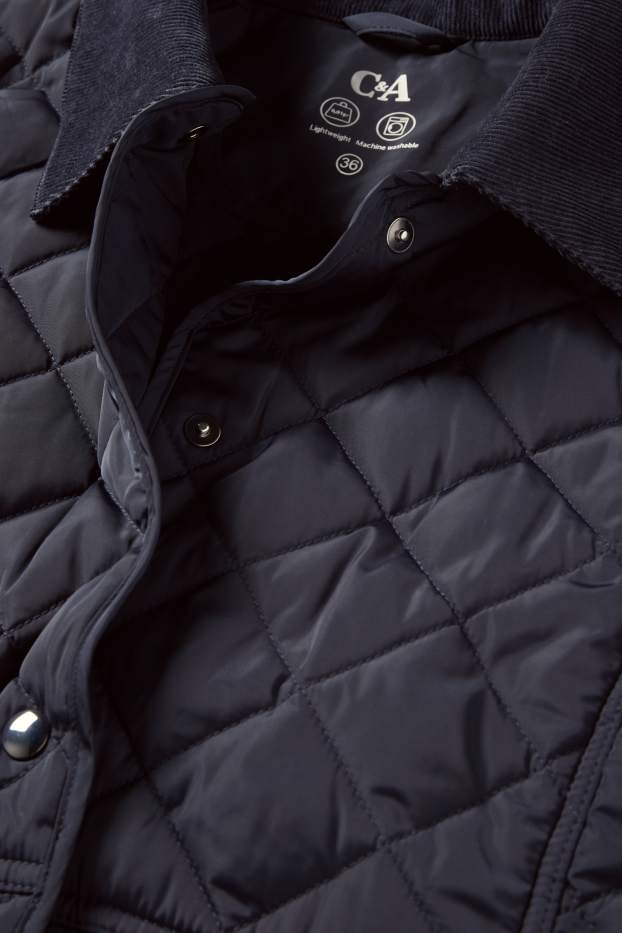 Damen - Steppjacke - dunkelblau