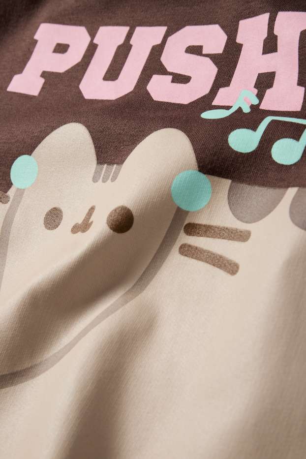 Bambine - Pusheen - felpa - marrone scuro