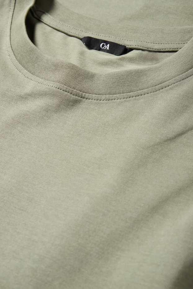Men - T-shirt - regular fit - green