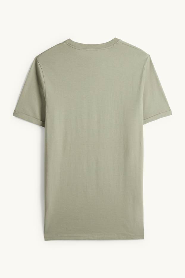 Men - T-shirt - regular fit - green