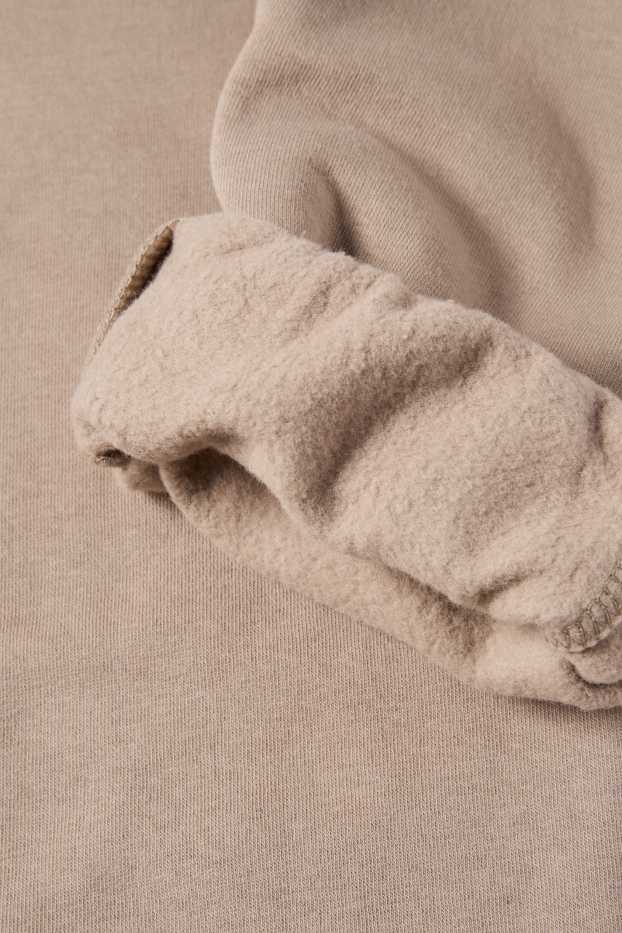 Pánské - Cargo teplákové kalhoty - taupe