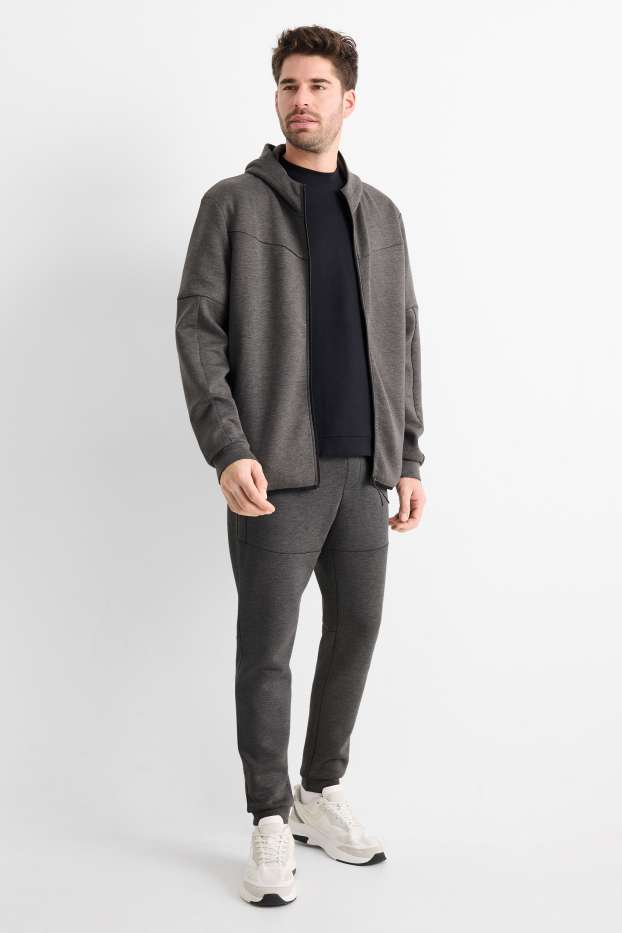 Heren - Joggingbroek - donkergrijs