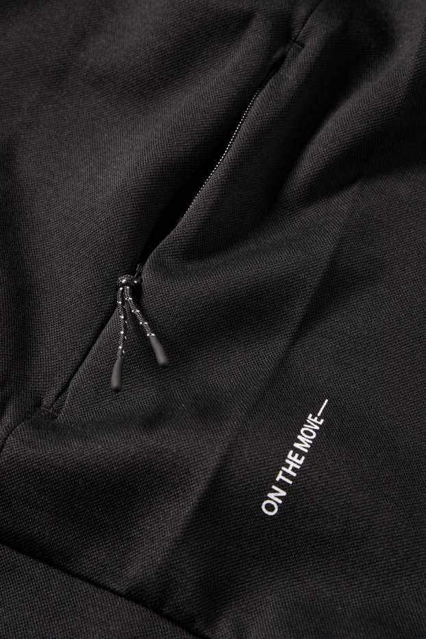 Herren - Sweatjacke - schwarz