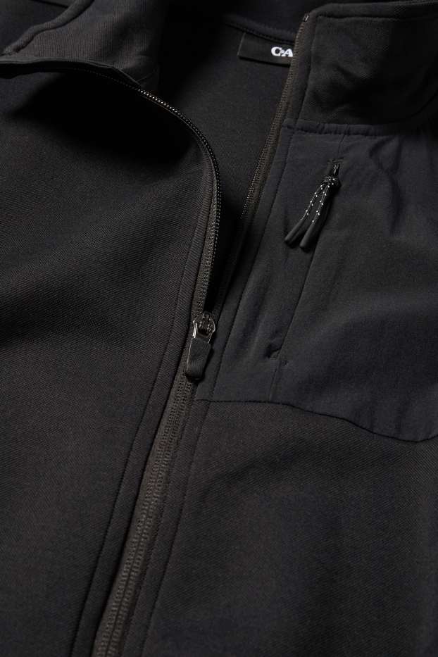 Herren - Sweatjacke - schwarz