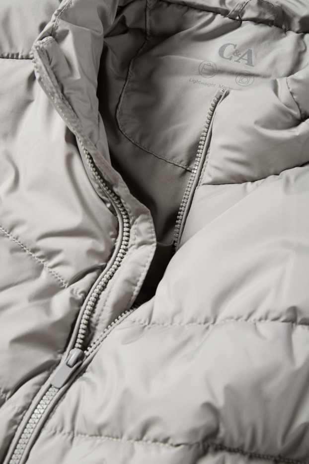 Herren - Steppweste - grau