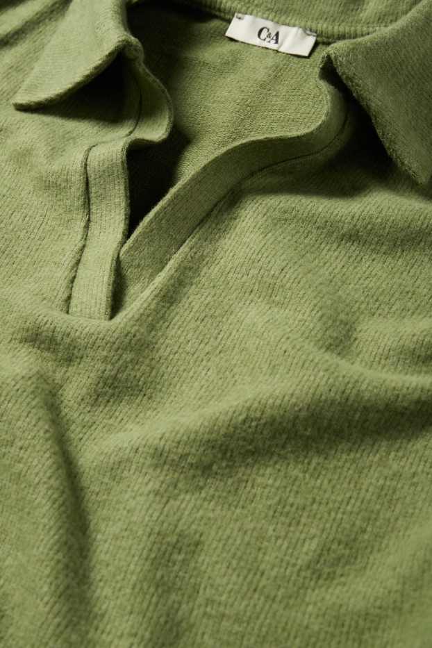 Damen - Pullover - grün