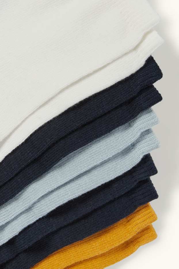 Dzieci chłopcy - Wielopak, 5 par - Minecraft - skarpety z motywem - ciemnoniebieski