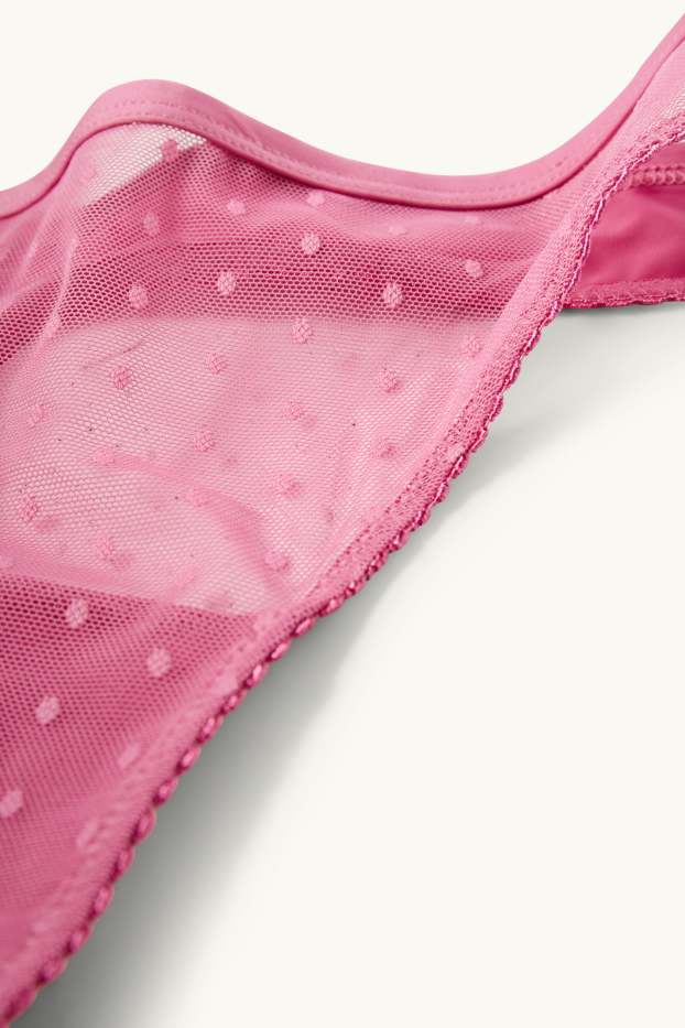 Dona - Tanga - de piquets - fúcsia