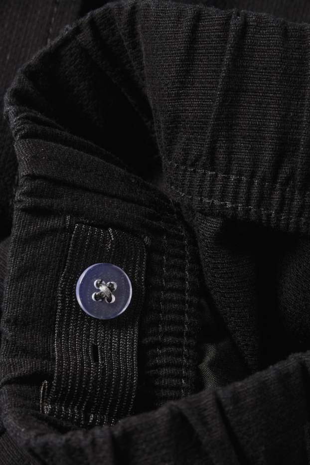 Children Boys - Cargo trousers - textured - black