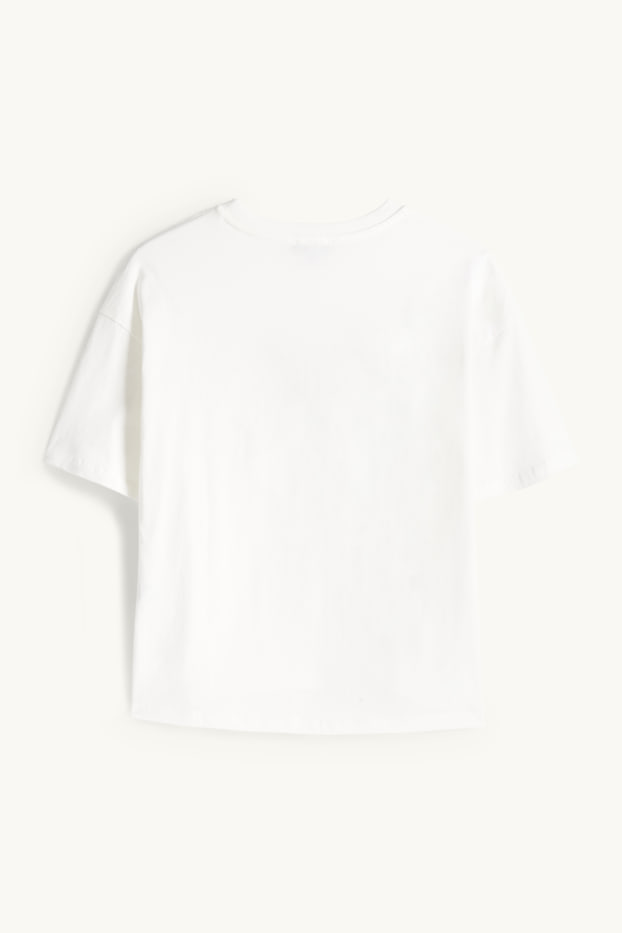 Donna - T-shirt - regular fit - bianco