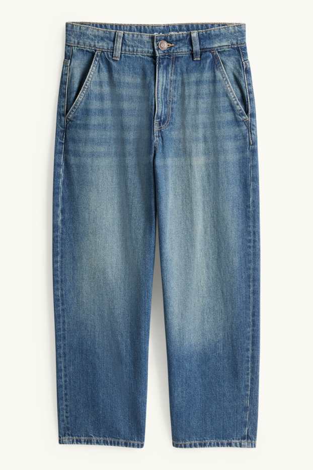 Niños - Baggy jeans - vaqueros - azul grisáceo