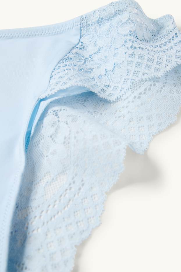 Femmes - Culotte - bleu clair